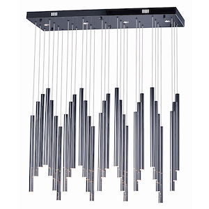 Flute-35W 35 LED Pendant-11.75 Inches wide by 17.75 inches high