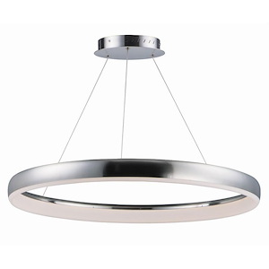 Innertube-45W 1 LED Pendant-31.5 Inches wide by 2.5 inches high