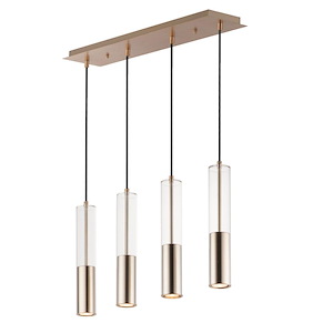 Torch - 28 Inch 28W 4 LED Linear Pendant