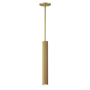 Reeds - 7W 1 LED Pendant-17.75 Inches Tall and 2.25 Inches Wide