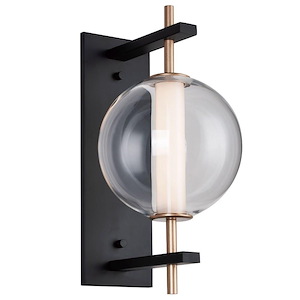 Axle - 10W 1 LED Wall Sconce-15.75 Inches Tall and 8 Inches Wide - 1309510