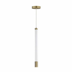 Cortex - 12.5W 1 LED Pendant-19 Inches Tall and 1.5 Inches Wide - 1284175