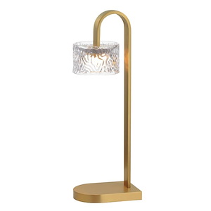 Elysian - 8W 1 LED Table Lamp-22 Inches Tall and 5.5 Inches Wide