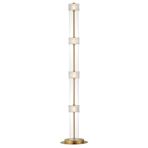 Elysian - 140W 4 LED Floor Lamp-69 Inches Tall and 15 Inches Wide - 1342734