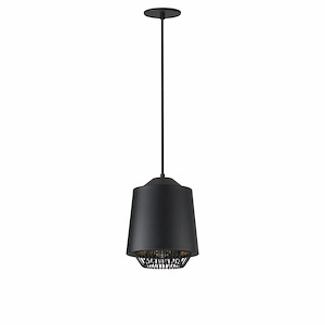 Phoenix - 9W 1 LED Pendant-11.25 Inches Tall and 9 Inches Wide - 1284281