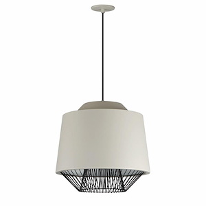 Phoenix - 9W 1 LED Pendant-17 Inches Tall and 18.5 Inches Wide - 1284186