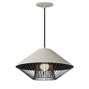 Phoenix - 9W 1 LED Pendant-8.25 Inches Tall and 15.5 Inches Wide - 1311162
