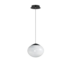 Nimbus - 9W 1 LED Pendant-8 Inch Tall and 9.5 Inch Wide - 1370563