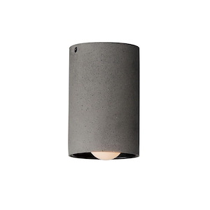 Pilar - 7W 1 LED Outdoor Flush Mount-7 Inches Tall and 4.5 Inches Wide