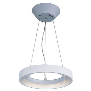 Apollo-21W 1 LED Pendant-17.75 Inches wide by 2.5 inches high