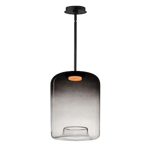 Bombona - 22W 1 LED Cylinder Pendant-7 Inches Tall and 16 Inches Wide