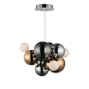 Stormy - 25W 7 LED Pendant-18 Inch Tall and 21 Inch Wide - 1377330