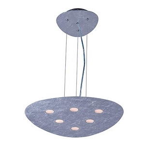 Palette-30W 6 LED Pendant-18 Inches wide by 2 inches high