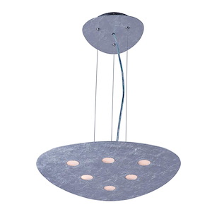 Palette-30W 6 LED Pendant-18 Inches wide by 2 inches high