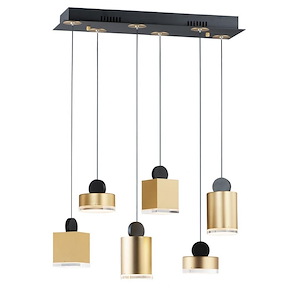 Nob-39W 1 LED Pendant-24.5 Inches wide by 7.5 inches high - 821228