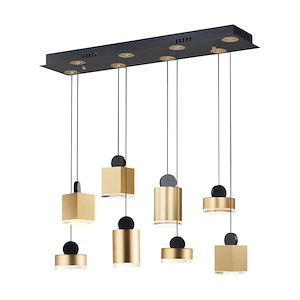 Nob-51W 1 LED Pendant-33 Inches wide by 7.5 inches high - 821229
