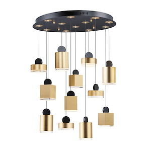 Nob-78W 1 LED Pendant-26.5 Inches wide by 7.5 inches high