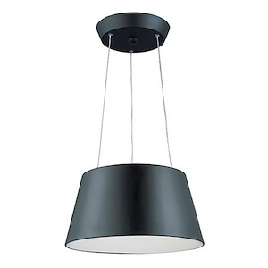 Quantum-60W 2 LED Pendant-17.5 Inches wide by 8.75 inches high