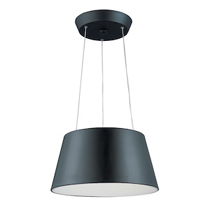 Quantum-60W 2 LED Pendant-17.5 Inches wide by 8.75 inches high