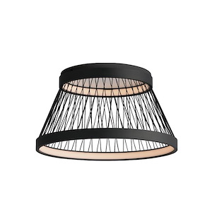 Loom - 42W 2 LED Flush Mount-15.75 Inches Tall and 22.75 Inches Wide