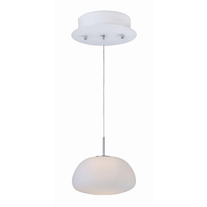 Puffs-4.8W 1 LED Pendant-6.25 Inches wide by 5.5 inches high - 513941
