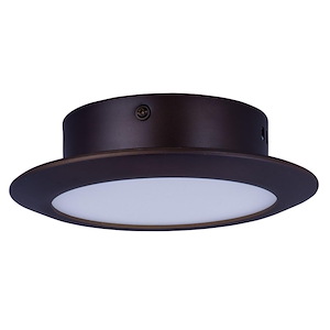 Hilite-10.8W 1 LED Wall Mount-7 Inches wide by 2.5 inches high