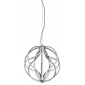 Aura-60W 1 LED Pendant-17 Inches wide by 18 inches high - 1026989