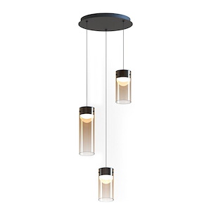 Highball - 27W 3 LED Pendant-12.5 Inches Tall and 12.5 Inches Wide - 1327148