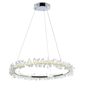 Bracelet-22W 1 LED Pendant-27 Inches wide by 3 inches high