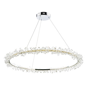 Bracelet-30W 1 LED Pendant-34 Inches wide by 3 inches high