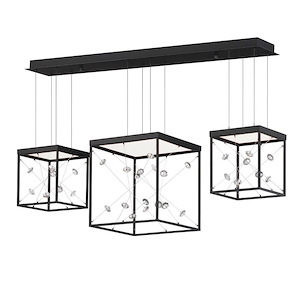 Entanglement - 39.5W 1 LED Linear Pendant-12.75 Inches Tall and 11.75 Inches Wide