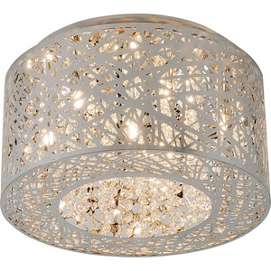 Inca-20.3W 7 LED Flush Mount in Contemporary style-15.75 Inches wide by 8.75 inches high