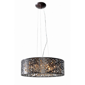 Inca-9 Light Pendant in Contemporary style-23.5 Inches wide by 10 inches high