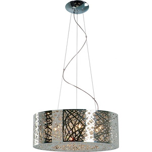 Inca-9 Light Pendant in Contemporary style-23.5 Inches wide by 10 inches high - 1026979