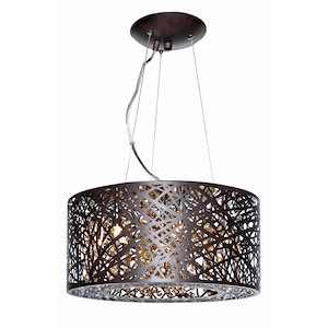 Inca-7 Light Pendant in Contemporary style-15.75 Inches wide by 10 inches high