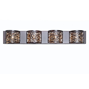 Inca-11.6W 4 LED Wall Mount in Contemporary style-4.25 Inches wide by 5 inches high
