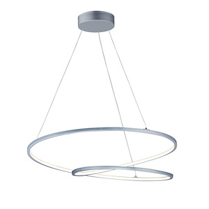 Cycle-98W 1 LED Pendant-31.5 Inches wide by 2 inches high