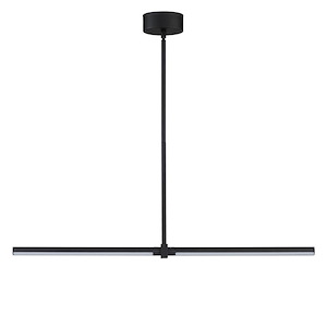 Dorian - 14W 2 LED Linear Pendant-1 Inches Tall and 1 Inches Wide