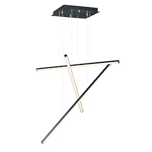 Hover - 47.5 Inch 54W 3 LED Pendant