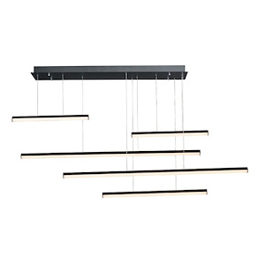 Hover-340W 5 LED Pendant-61 Inches wide by 11.75 inches high