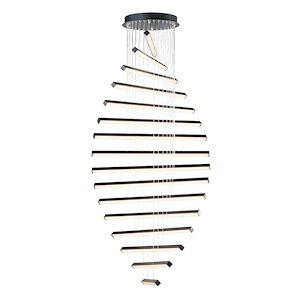Hover-160W 16 LED Pendant-28 Inches wide by 1.5 inches high - 1217998