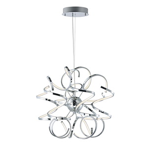Chaos-69W 1 LED Pendant-23.5 Inches wide by 22 inches high