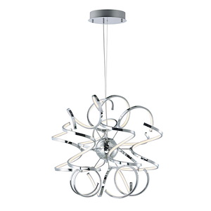 Chaos-69W 1 LED Pendant-23.5 Inches wide by 22 inches high