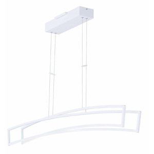 Phase-68W 1 LED Pendant-5 Inches wide by 6 inches high