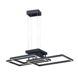 Traverse-80W 1 LED Pendant-23.5 Inches wide by 6 inches high