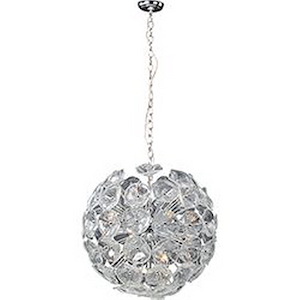 Fiori-20 Light Pendant in Leaf style-22.5 Inches wide by 22.5 inches high