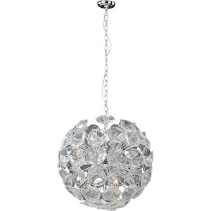 Fiori-20 Light Pendant in Leaf style-22.5 Inches wide by 22.5 inches high