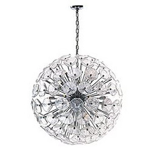 Fiori-28 Light Pendant in Leaf style-31.5 Inches wide by 70.9 inches high - 435787