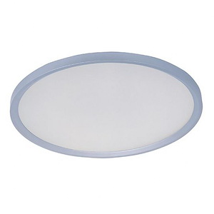 Moonbeam-35W LED Round Flush Mount in Transitional style-19.5 Inches wide by 2.5 inches high - 435770