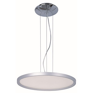 Moonbeam-LED Pendant in Transitional style-19.75 Inches wide by 2.75 inches high - 397403